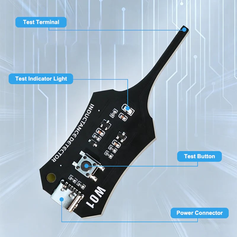 ✨In-Circuit Electromagnetic Inductance Tester