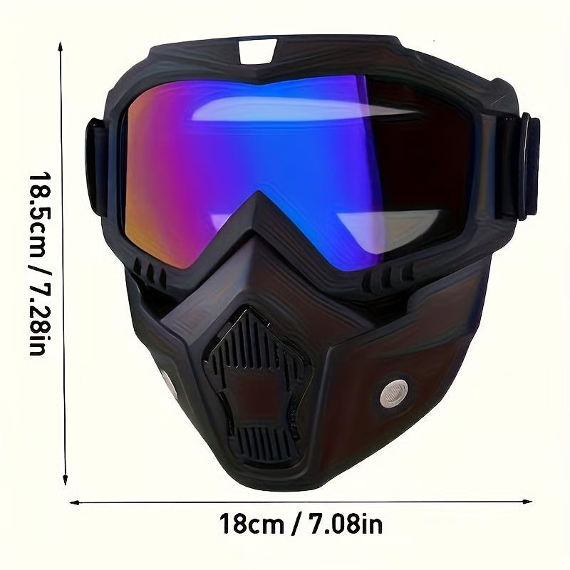 🔥 Full Face Cooling Anti-Fog Dustproof Outdoor Protection Mask