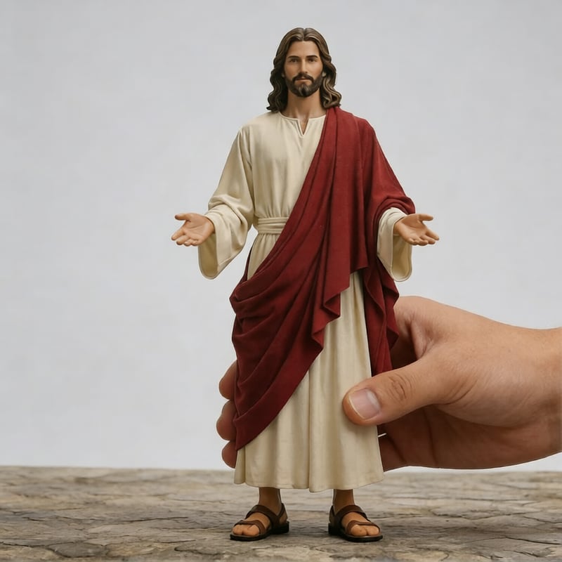 🔥Last Day 50% OFF - 🙏✝️Jesus Christ Limited Collector’s Edition 1/6 Scale Figure(✨Same as in the video)