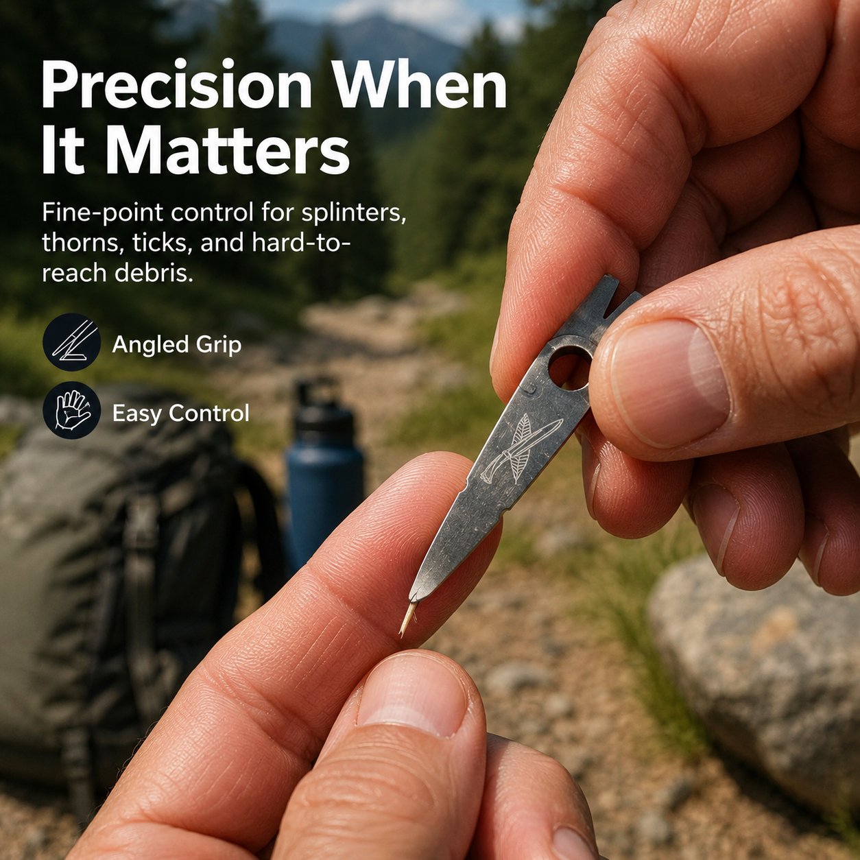 NRS Adventure Tweezers – Your Pocket-Sized First Aid Hero for the Great Outdoors
