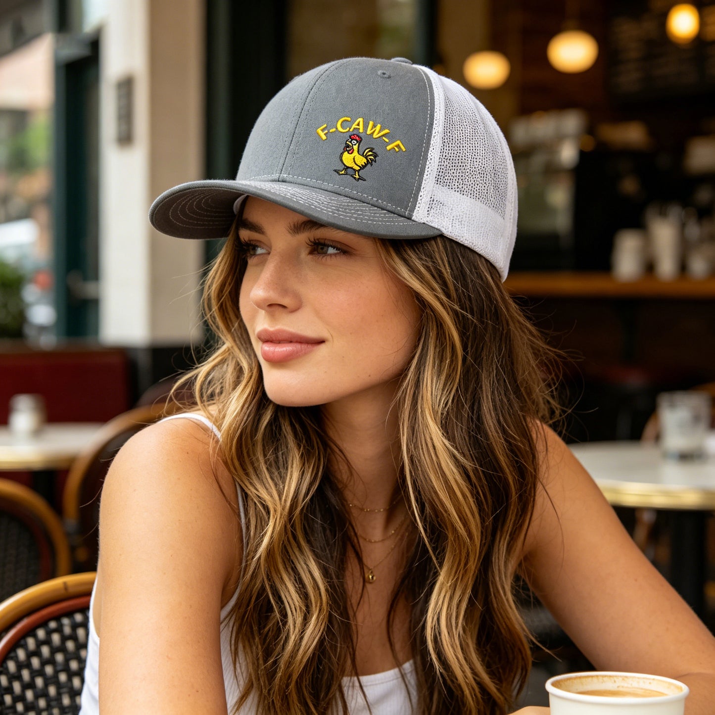 🧢F-CAW-F Embroidered Premium Quality Adjustable Snapback Hat