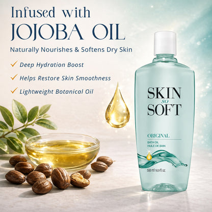🛁 Indulge in Pure Luxury - 49% OFF - ✨ Skin So Soft Original Bath Oil - For Silky Smooth Skin & Natural Mosquito Protection!