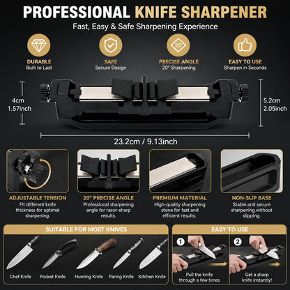 🔥Hot Sale 49% OFF🛠️🔪Venture Portable Knife Sharpener