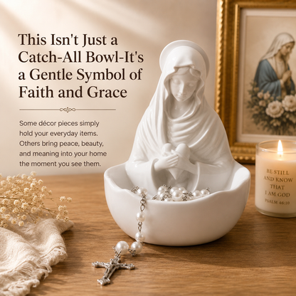 🔥Last Day 50% OFF - Handmade Virgin Mary Catch-All Bowl