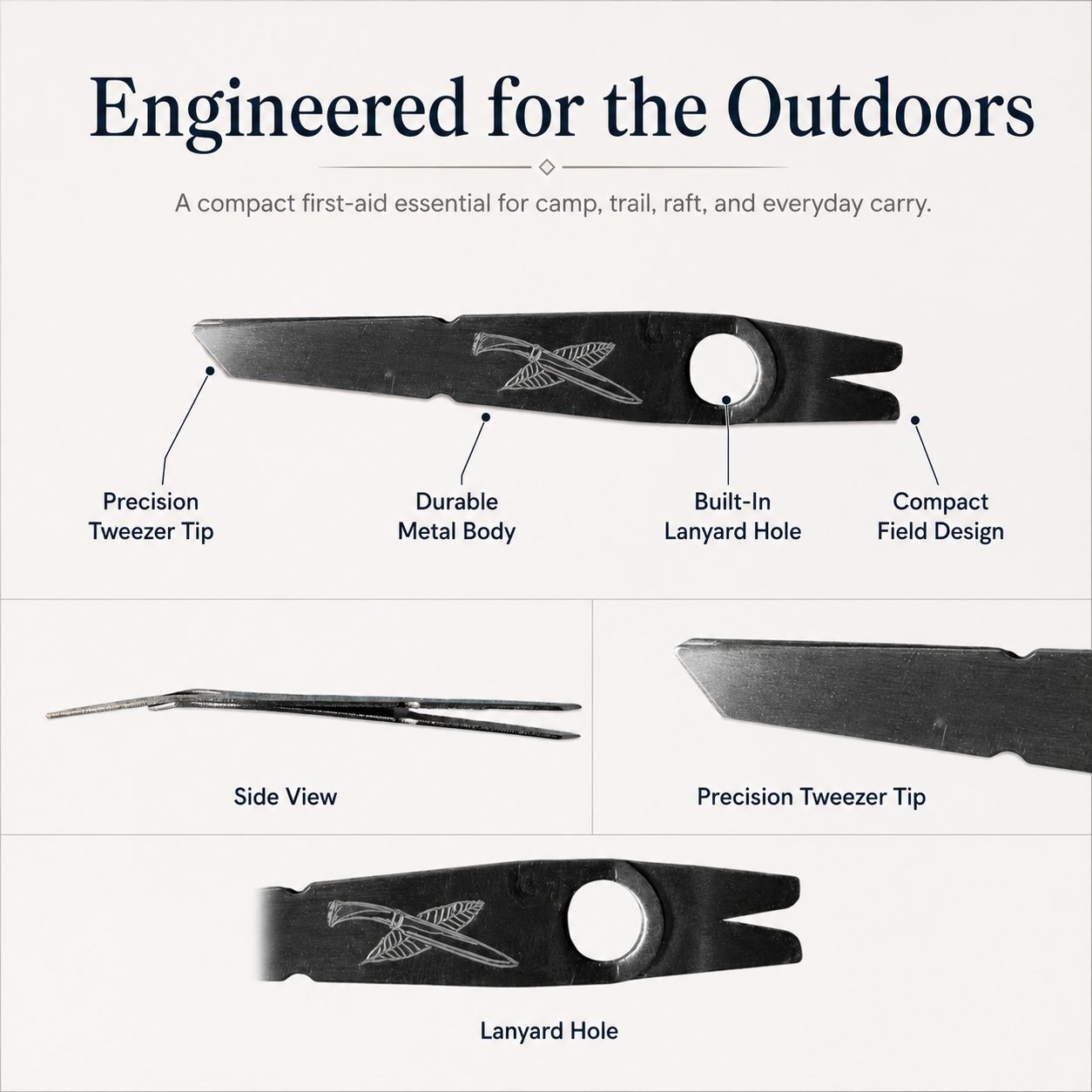 NRS Adventure Tweezers – Your Pocket-Sized First Aid Hero for the Great Outdoors
