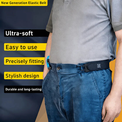 ✨Father's Day 49% OFF🎁Tactical Metal Hook Elastic Belt (Unisex)