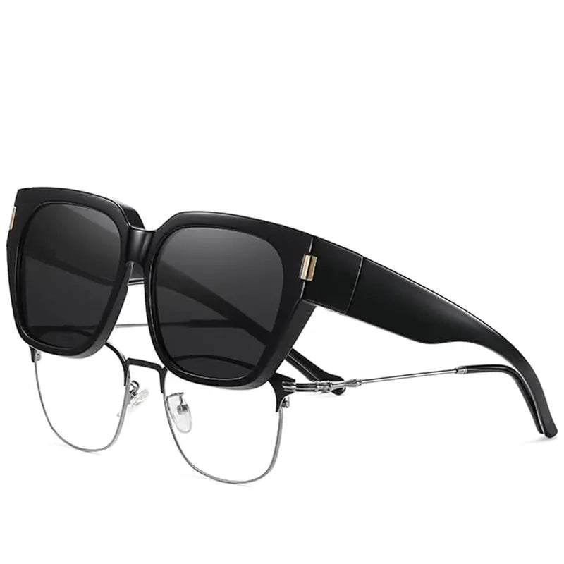 🎉LAST DAY - BUY 1 GET 1 FREE😎2026 New Polarized UV400 Protection Trendy Round Cat-eye Sunglasses 🕶️