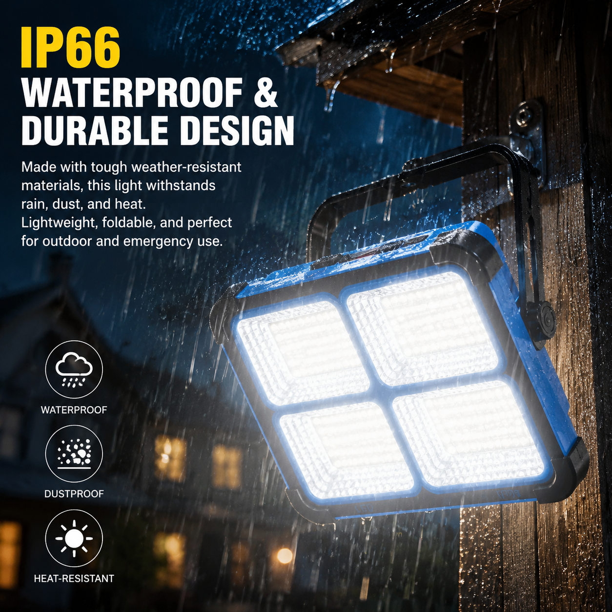 ✨💡Portable 288 LED Camping & Emergency Work Light