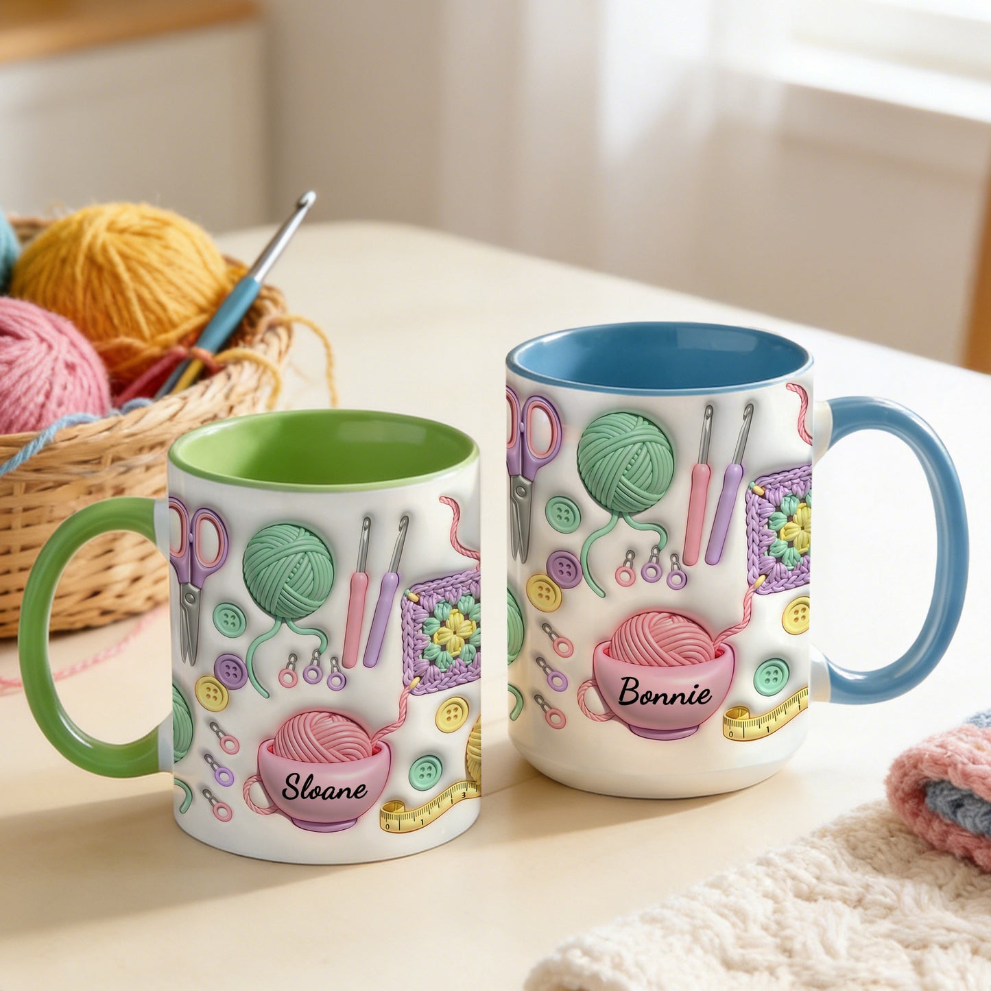 ✨Yarn Love Mug, Gift For Crafters And Creative Souls