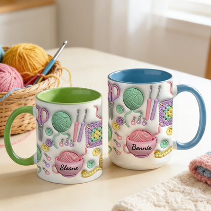✨Yarn Love Mug, Gift For Crafters And Creative Souls