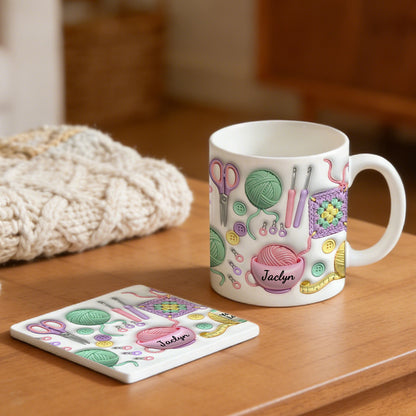 ✨Yarn Love Mug, Gift For Crafters And Creative Souls