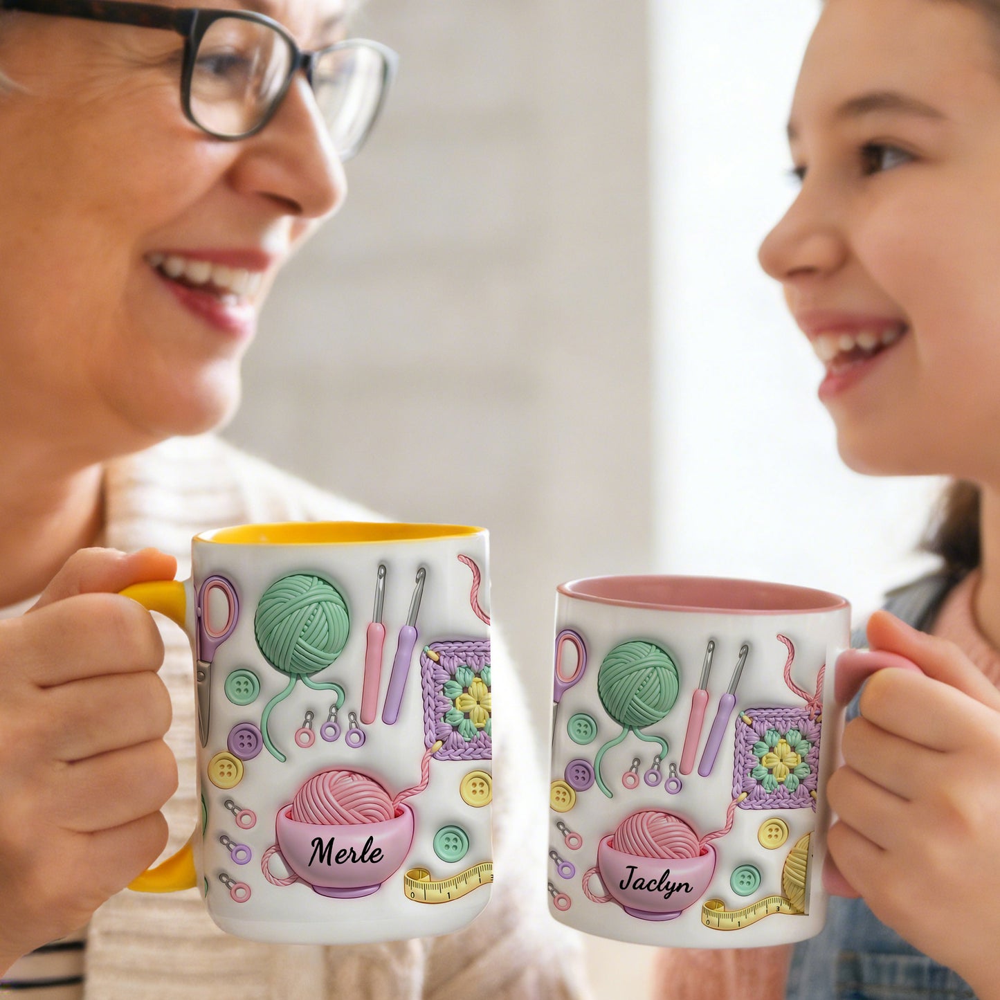 ✨Yarn Love Mug, Gift For Crafters And Creative Souls