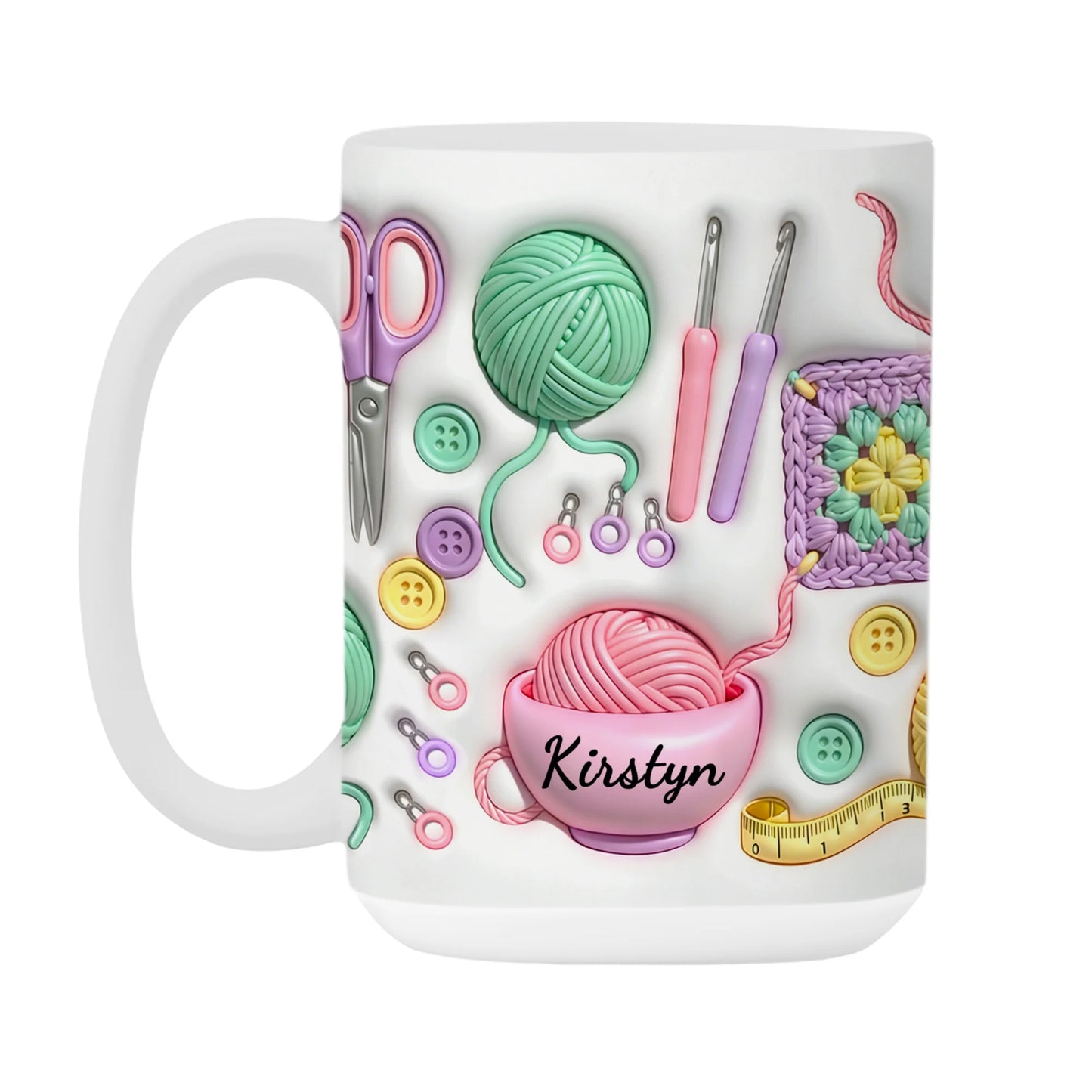 ✨Yarn Love Mug, Gift For Crafters And Creative Souls