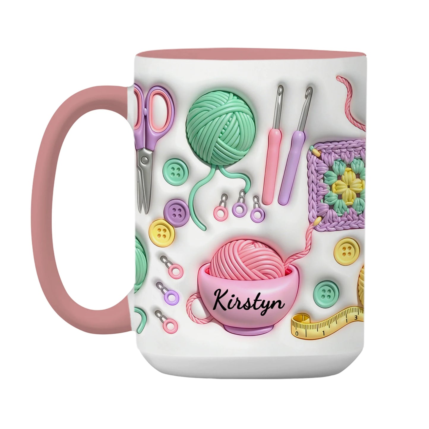 ✨Yarn Love Mug, Gift For Crafters And Creative Souls