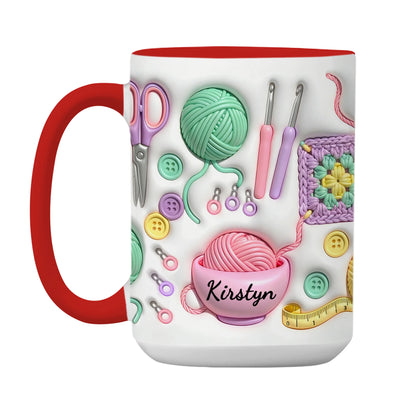 ✨Yarn Love Mug, Gift For Crafters And Creative Souls