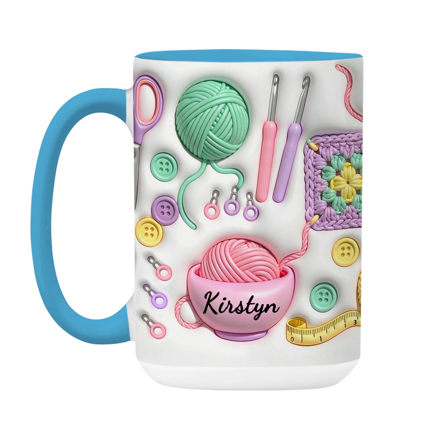 ✨Yarn Love Mug, Gift For Crafters And Creative Souls