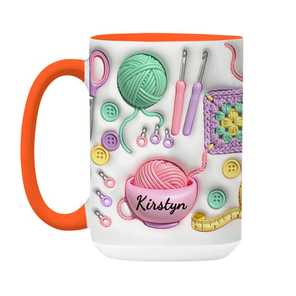 ✨Yarn Love Mug, Gift For Crafters And Creative Souls