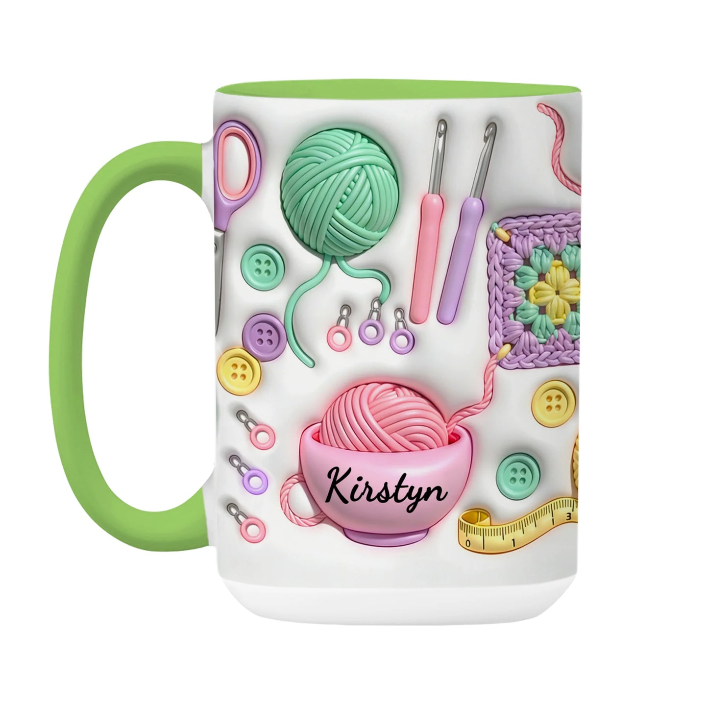 ✨Yarn Love Mug, Gift For Crafters And Creative Souls