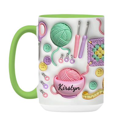 ✨Yarn Love Mug, Gift For Crafters And Creative Souls