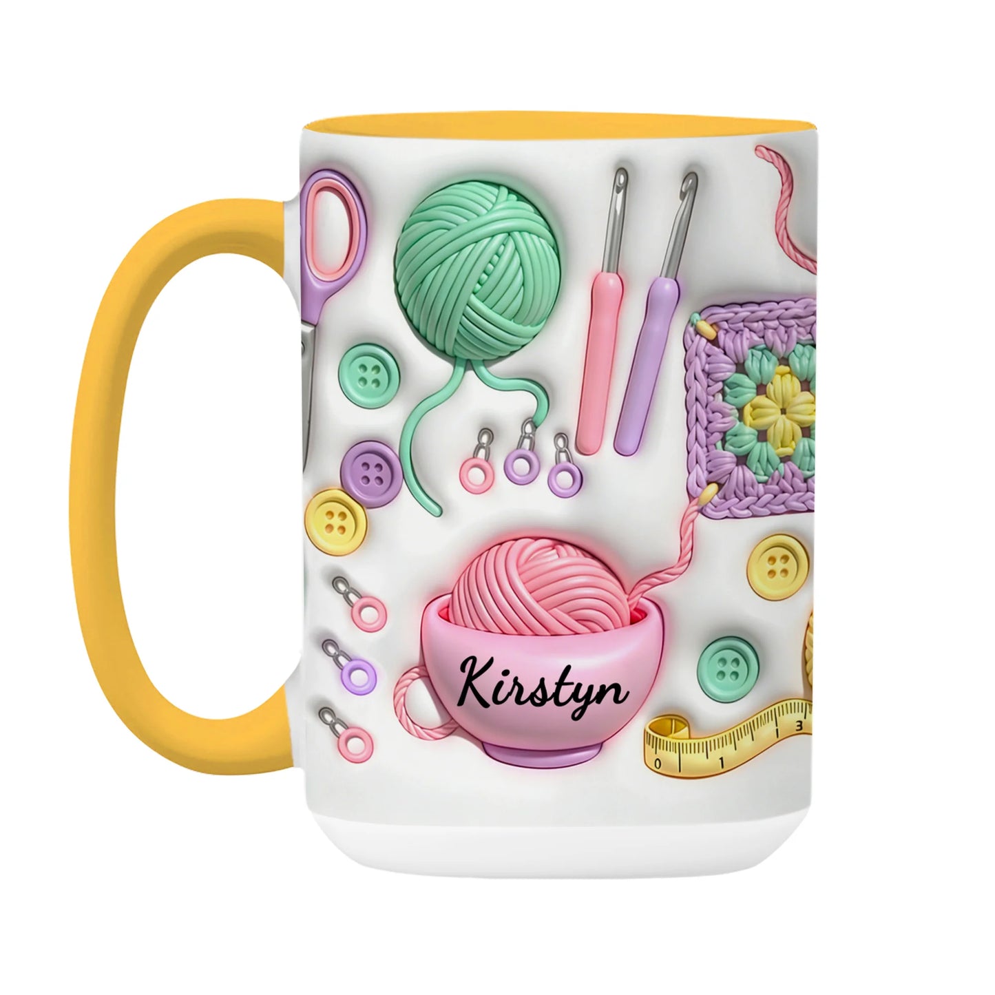 ✨Yarn Love Mug, Gift For Crafters And Creative Souls
