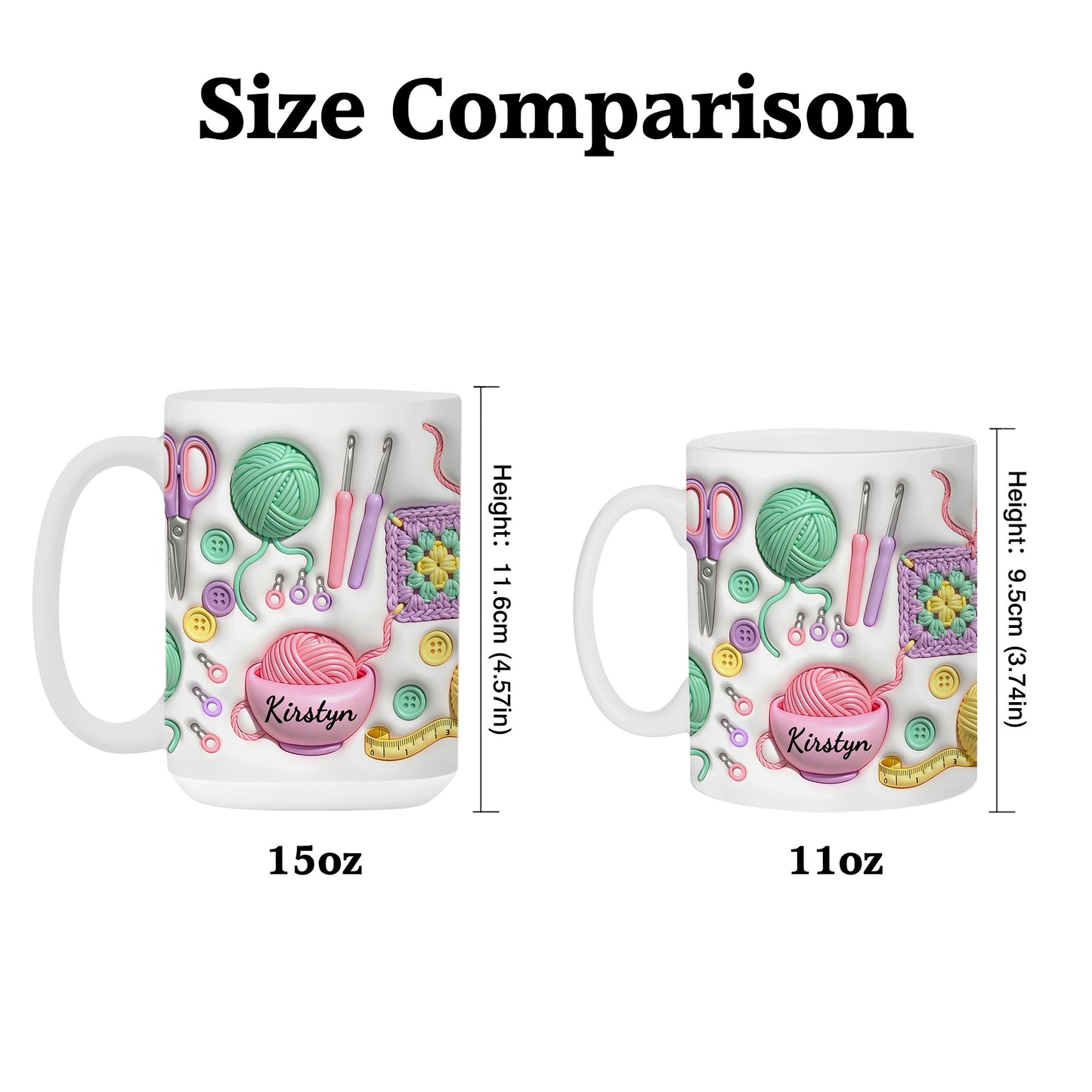 ✨Yarn Love Mug, Gift For Crafters And Creative Souls