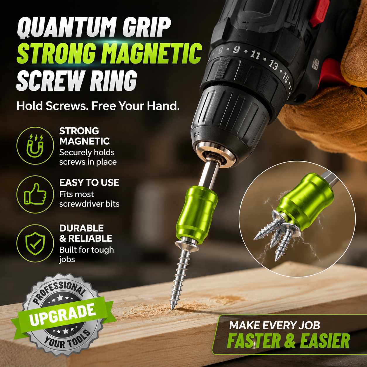 🔥Father's Day 49% OFF🎁Universal Magnetic Screwdriver Drill Bit Holder