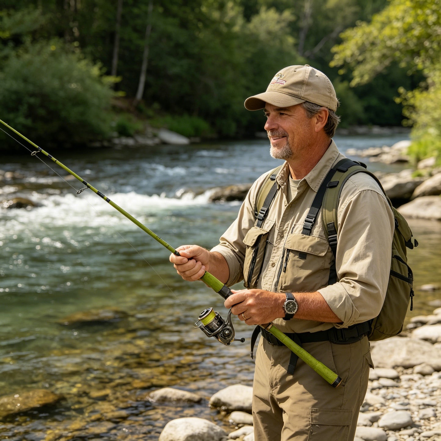 🎣 Ultra-Light Carbon Fiber Mini Fishing Rod