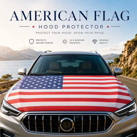 Sale: 49% OFF-American Flag Car Hood Cover Universal Size