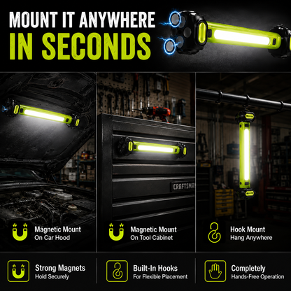 🎁Father's Day Hot Sale 49% OFF🔥🔦Multifunctional magnetic rechargeable work light