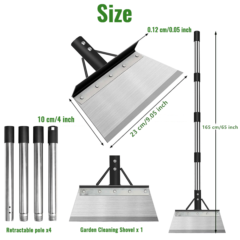 🔥⚒️Heavy-Duty Multi-Purpose Garden Scraper & Ice Breaker