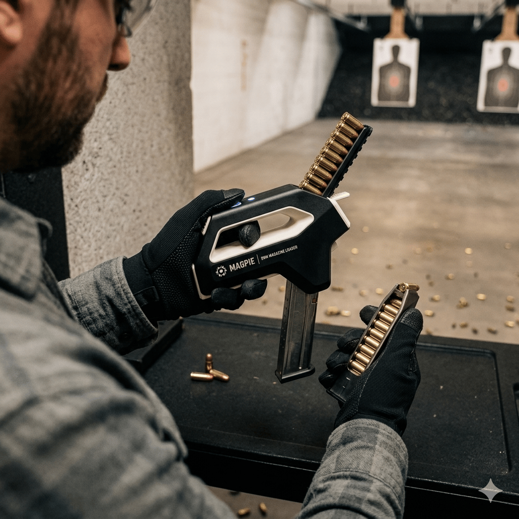🔥Automatic handheld 9mm magazine loader