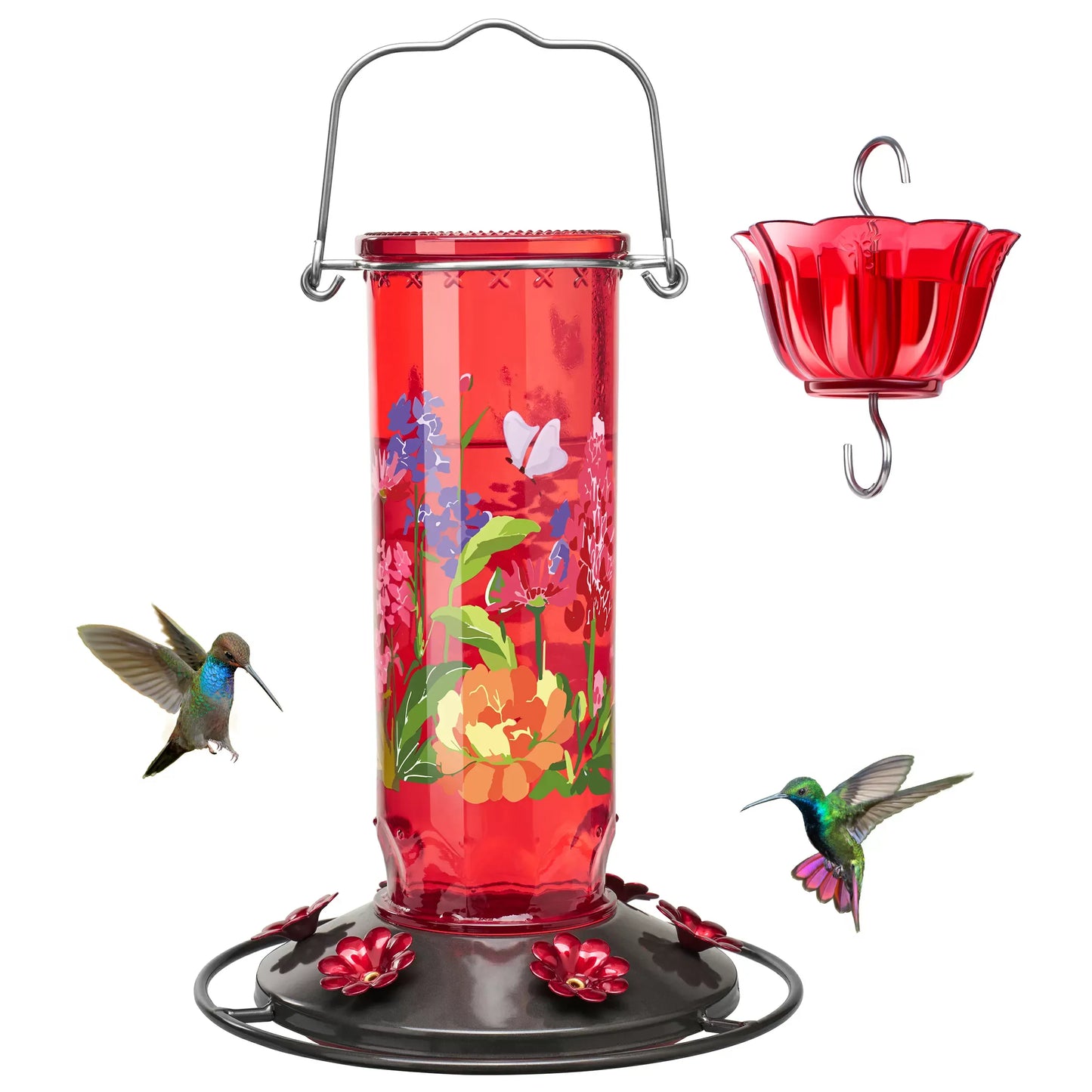 💖Mother's Day 49% OFF ✨Hummingbird Feeder with Floral Patterns