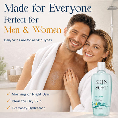 🛁 Indulge in Pure Luxury - 49% OFF - ✨ Skin So Soft Original Bath Oil - For Silky Smooth Skin & Natural Mosquito Protection!