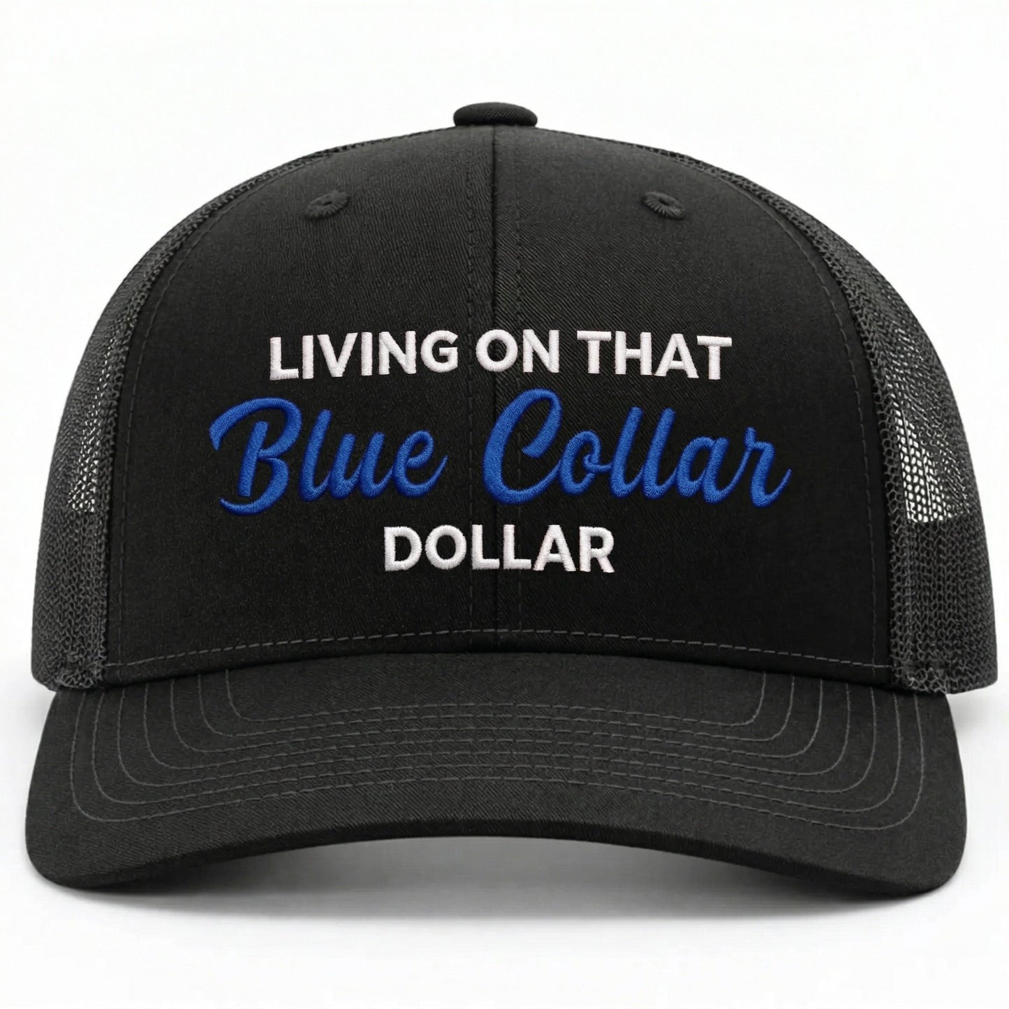 🧢Blue Collar Dollar Trucker Hat