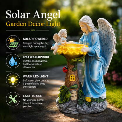 👼Mesmerizing Color-Changing Angel Garden Statue Light