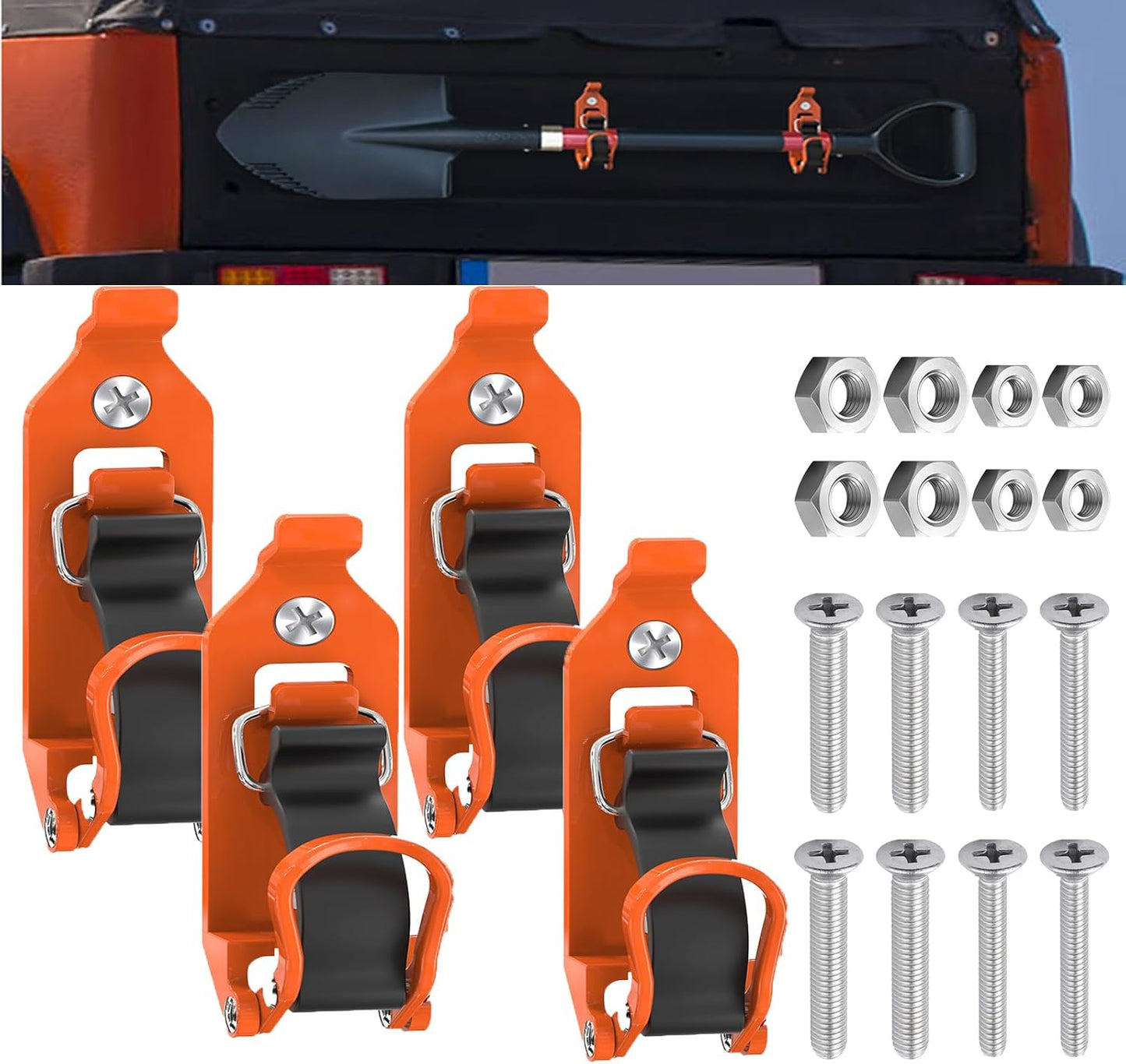 🚗Heavy-duty Shovel Mount for Roof Rack