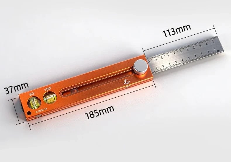 🔥Last Day 50% OFF -📏Multifunctional Marking Level Ruler