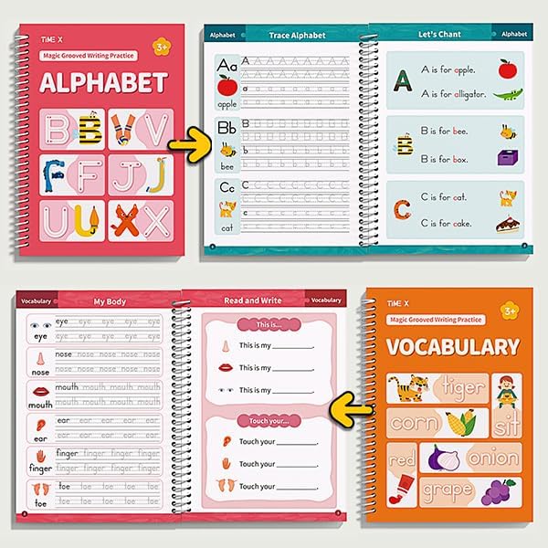 🔥Magic Grooved Writing Practice Books