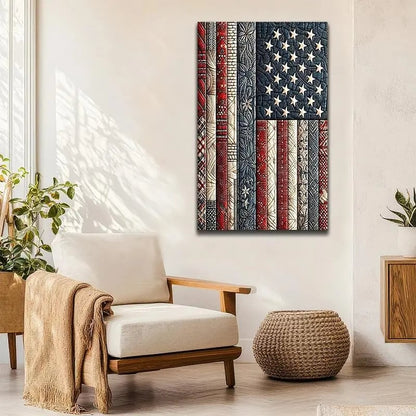 (Beginner-Friendly!)💎🇺🇸 American Flag DIY 5D Diamond Painting Kit❤️(✨Buy 2 Free Shipping)