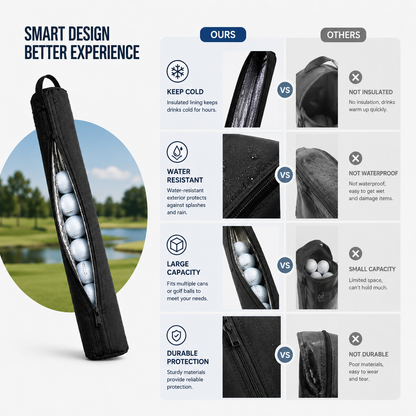 ⛳️Golf Bag Beverage Sleeve