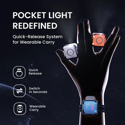 🔦 SE1 Quick-Release EDC Pocket Light – Redefine How You Carry Light