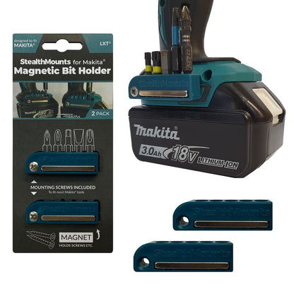 StealthMounts 45° & 90° Magnetic Bit Holder for Makita CXT, LXT & XGT Tools