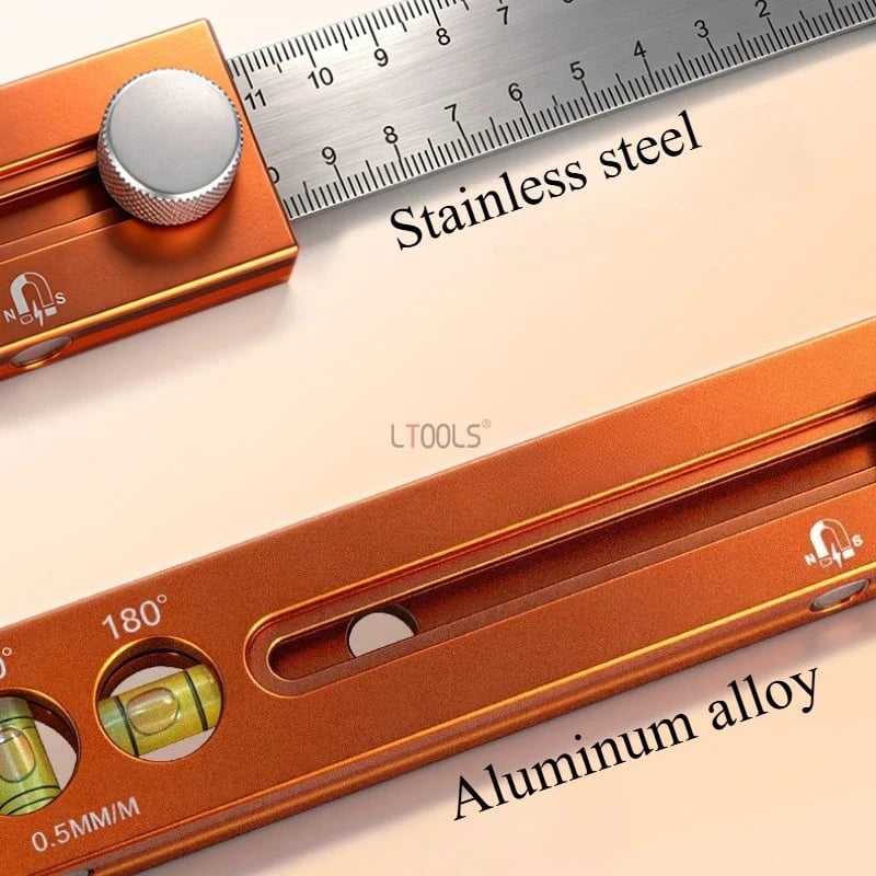 🔥Last Day 50% OFF -📏Multifunctional Marking Level Ruler