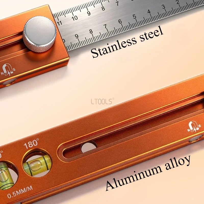 🔥Last Day 50% OFF -📏Multifunctional Marking Level Ruler