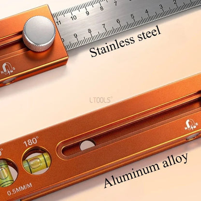 🔥Last Day 50% OFF -📏Multifunctional Marking Level Ruler
