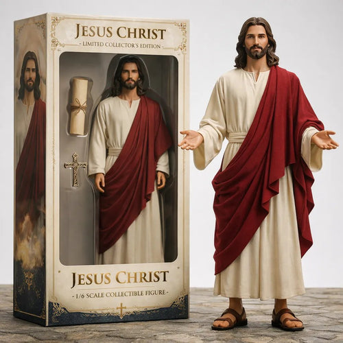 🔥Last Day 50% OFF - 🙏✝️Jesus Christ Limited Collector’s Edition 1/6 Scale Figure(✨Same as in the video)