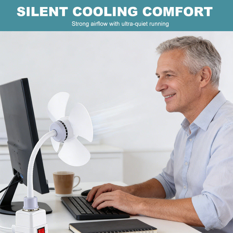 🔥Last Day 49% OFF -Mini Quiet Electric Fan