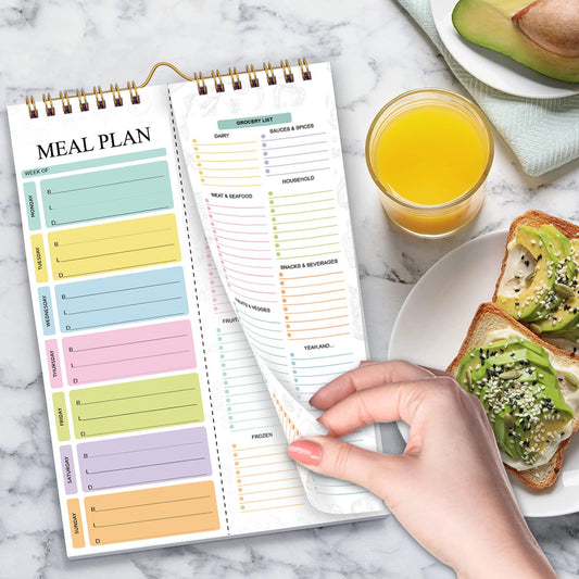 🔥Magnetic Weekly Meal Planner Notebook
