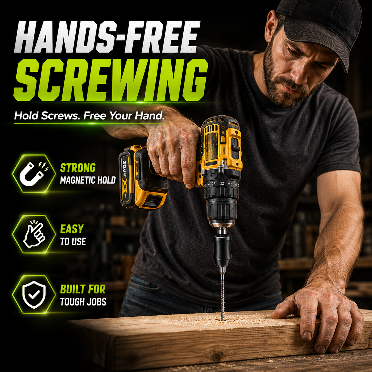 🔥Father's Day 49% OFF🎁Universal Magnetic Screwdriver Drill Bit Holder