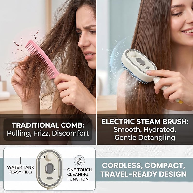 🔥2026 All-New Upgraded Electric Steam Massage Hair Care Comb